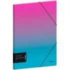 Папки пластиковые на резинке, на кнопке