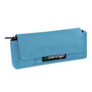 Пенал мягкий 1 отделение, 215*90*45 мм, Berlingo «Light blue focus», полиэстер, внутренний органайзер, магнит