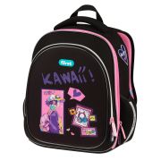 Ранец Först F-Light «Kawaii» 36*27*15см, 2 отделения, 2 кармана, анатомическая спинка
