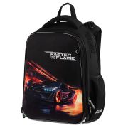 Ранец Berlingo Expert «Faster Than The Flame» 37*28*16см, 2 отделения, 2 кармана, анатомическая спинка