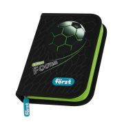 Пенал 1 отделение, 200*140*40 Först «Street Football», дополнительная откидная секция, полиэстер