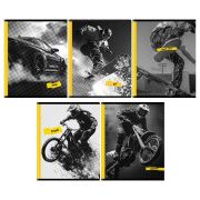 Тетрадь 96л., А5, клетка BG «Желтый кадр», суперэконом