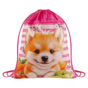 Мешок для обуви 1 отделение ArtSpace «Cute animals», 340*420мм, карман