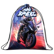 Мешок для обуви 1 отделение ArtSpace «Bike», увеличенный объем, 410*490мм