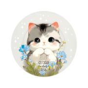 Тарелки бумажные MESHU «Cute cat», 18см, 6шт.