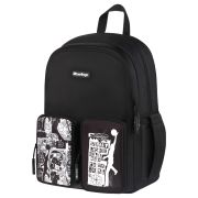 Рюкзак Berlingo UrbanBlack «Street Style» 40*27,5*16см, 2 отделения, 4 кармана, эргономичная спинка