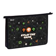 Папка для тетрадей 1 отделение, А4 Först «Play the game» , 340*245*40 мм, пластик, на молнии