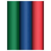 Упаковочная бумага глянц. 70*100см, MESHU «Standard colors», 80г/м2, ассорти 3 дизайна