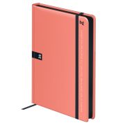 Ежедневник датированный 2026, А5, 7БЦ BG«Monochrome. Apricot», коралловый, soft touch