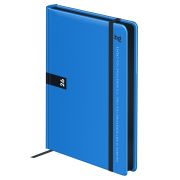 Ежедневник датированный 2026, А6, 7БЦ BG«Monochrome. Ocean», синий, soft touch
