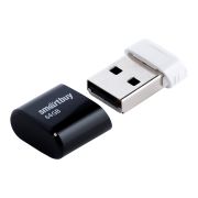 Память Smart Buy «Lara»  64GB, USB 2.0 Flash Drive, черный