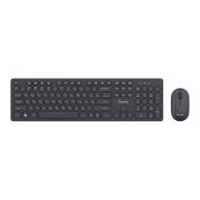 Комплект беспроводной клавиатура + мышь Smartbuy ONE 328327AG, USB, черный
