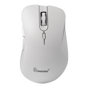 Мышь беспроводная Smartbuy 616AG, бесшумная работа кнопок, белый, 5btn+Roll