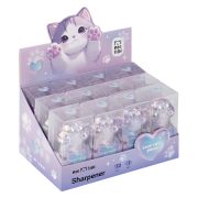 Точилка MESHU, «Crystal Paw», 1 отверстие, пвх-бокс