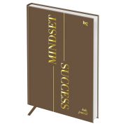 Ежедневник недатированный А5, 136л., 7БЦ, BG «Mindset. Caramel», отд. фольгой 3D, soft touch, в подарочной коробке