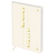 Ежедневник недатированный А5, 136л., 7БЦ, BG «Mindset. Linen», отд. фольгой 3D, soft touch, в подарочной коробке