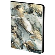 Тетрадь на кольцах А5, 120л., кожзам,  BG «Marble»