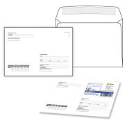 Конверты С5 (162х229 мм) клей, «Куда-Кому», 80 г/м2, КОМПЛЕКТ 50 шт., клапан автомат, внутренняя запечатка, 251.50