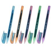 Ручка шариковая масляная BRAUBERG «BOMB GT Pastel», СИНЯЯ, прорезиненный корпус ассорти, узел 0,7 мм, линия письма 0,35 мм, 143347