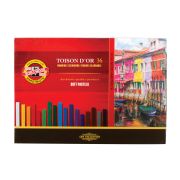 Пастель мягкая художественная KOH-I-NOOR «Toison D'or», 36 цвета, квадратное сечение, 8585036001KS