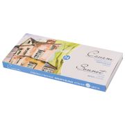 Краски акварельные художественные «Сонет», 24 цвета, кювета 2,5 мл, картонная коробка, Невская Палитра, 3541139