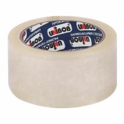 Клейкая лента упаковочная, 48 мм х 66 м, прозрачная, толщина 45 микрон, UNIBOB 600, 29341