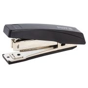 Степлер №10 STAFF «Basic», до 10 листов, с антистеплером, черный, 224625