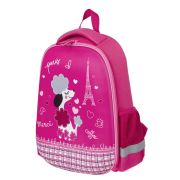 Ранец ПИФАГОР EVA BASIC, 1 отделение, «Trip to Paris», 39х30х16 см, 229937