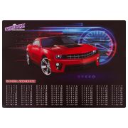 Настольное покрытие ЮНЛАНДИЯ, А3+, пластик, 46x33 см, «Red Car», 270398