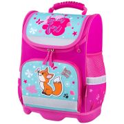 Ранец ЮНЛАНДИЯ WISE, 1 отделение, 3 кармана, устойчивое дно, «Lovely fox», 37x29х15 см, 271396