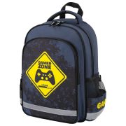 Рюкзак ПИФАГОР SCHOOL, 1 отделение, 3 кармана, «Game zone», 38x28х14 см, 271407