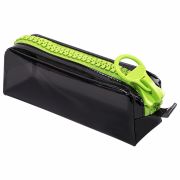 Пенал BRAUBERG с объемной «тракторной» молнией, 1 отделение, ПВХ, 22х8х6,5 см, «Neon green», 271564