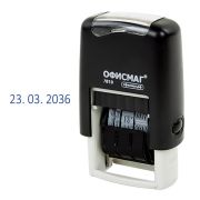 Датер-мини ОФИСМАГ, месяц цифрами, оттиск 22х4 мм, «Printer 7810 BANK», 271926