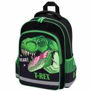 Рюкзак ПИФАГОР SCHOOL, 1 отделение, 3 кармана, «Dino roar», 38x28х14 см, 272080