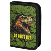 Пенал BRAUBERG, 1 отделение, 1 откидная планка, полиэстер, 21х14 см, «Dino attack», 272324