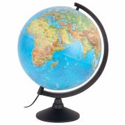 Глобус физический / политический Globen «Классик», 32 см, с подсветкой, рельефный, К013200223