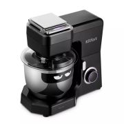 Миксер планетарный KITFORT KT-3434, 1300 Вт, 10 скоростей, 3 насадки, чаша 4,5 л, кухонные весы, черный, КТ-3434