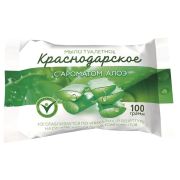 Мыло туалетное 100 г КРАСНОДАРСКОЕ (Меридиан), «Алоэ»