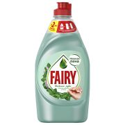 Средство для мытья посуды, 450 мл, FAIRY (Фейри) «Нежные руки», «Чайное дерево и мята»