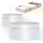 Бандероли кольцевые, комплект 500 шт., номинал 50 евро, 603766