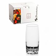 Стакан высокий, 375 мл, КОМПЛЕКТ 6 штук, стекло, PASABAHCE «СИЛЬВАНА», фирменная подарочная упаковка, 42812