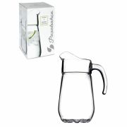 Кувшин прозрачный, объем 1370 мл, фактурное стекло, PASABAHCE «СИЛЬВАНА», фирменная подарочная упаковка, 43334