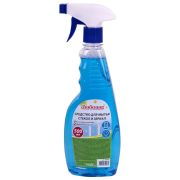 Средство для мытья стекол и зеркал 500 мл «Морозная свежесть», распылитель, ЛЮБАША, 608534