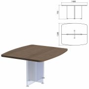 Столешница базы стола для переговоров «Приоритет», 1400х1200х750 мм, лагос, К-911, К-911 лагос