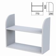 Полка навесная настенная «Арго», 770х290х600 мм, серый