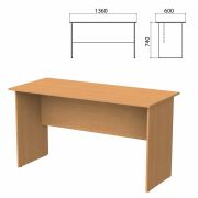 Стол письменный «Бюджет», 1360х600х740 мм, груша ароза, 402661-336