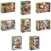 Пазл картонный НОВОГОДНИЙ 260 элементов АССОРТИ, 220х330 мм, HATBER