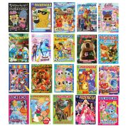 Книжка-раскраска «ПОПУЛЯРНЫЕ СЮЖЕТЫ» АССОРТИ, 145х210 мм, 16 страниц, «УМКА»