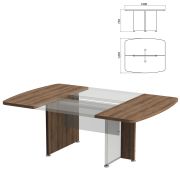 База стола для переговоров «Приоритет», 1400х1200х750 мм, лагос (КОМПЛЕКТ)