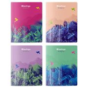 Тетрадь 48л., A5, клетка Berlingo «Flower Art», 80г/м2, софт-тач, ассорти
